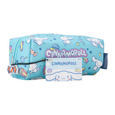 Cinnamoroll pastel blue pencil case with candy zipper pull – front view